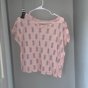 pineapple crop top